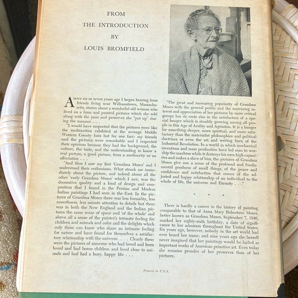 1946 GRANDMA MOSES AMERICAN PRIMITIVE 40 PAINTINGS HER AUTOBIOGRAPHY OTTO KALLIR - Picture 3 of 16